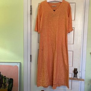 NEW WITH TAGS BRYN WALKER LINEN DRESS